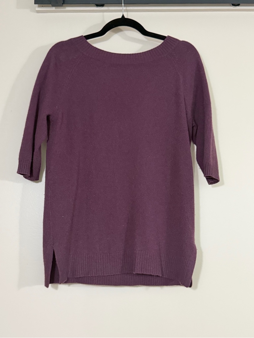 MAX MARA cashmere reversible sweater, sz M